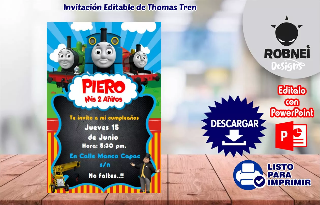 Invitacin de Thomas Tren