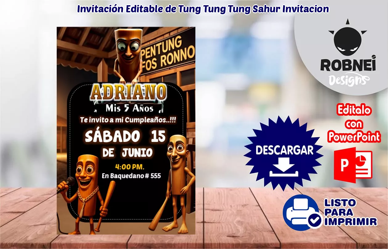 Tung-Tung-Tung-Sahur-Invitacion