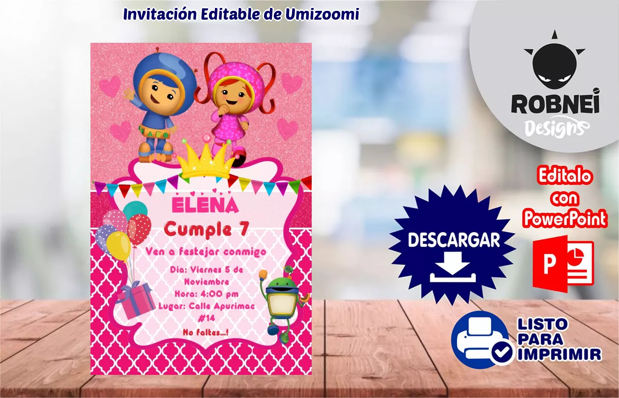 Invitacin de Umizoomi