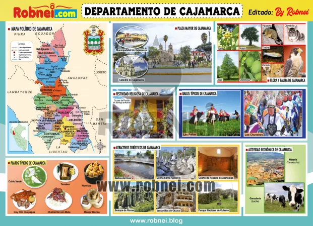 Lamina de DEPARTAMENTO DE CAJAMARCA