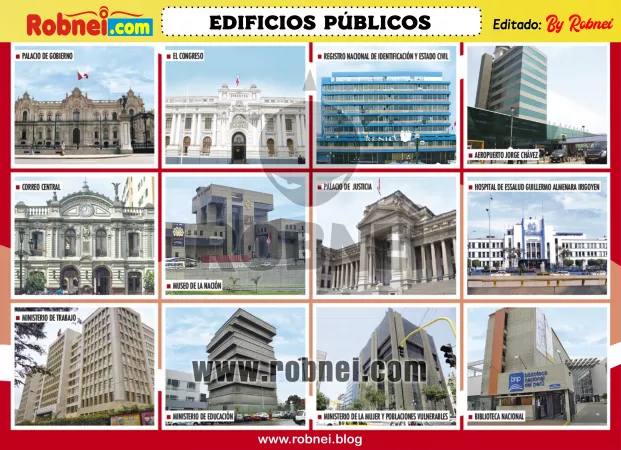 Lamina de EDIFICIOS PUBLICOS