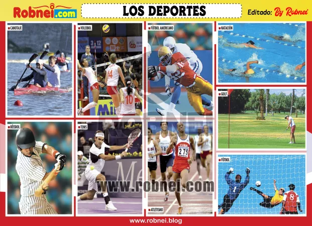 Lamina de LOS DEPORTES