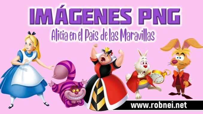 Alicia en el Pais de las Maravillas PNG Clipart