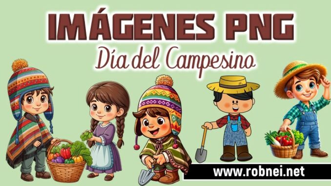 Imagenes PNG Del Dia Del Campesino Fondo Transparente