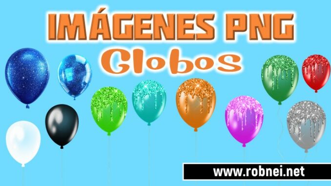 Imagenes PNG de Globos
