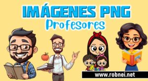 Imagenes PNG de Profesores