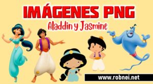 Imagenes de Aladdin y Jasmine PNG