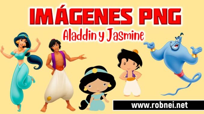 Imagenes de Aladdin y Jasmine PNG