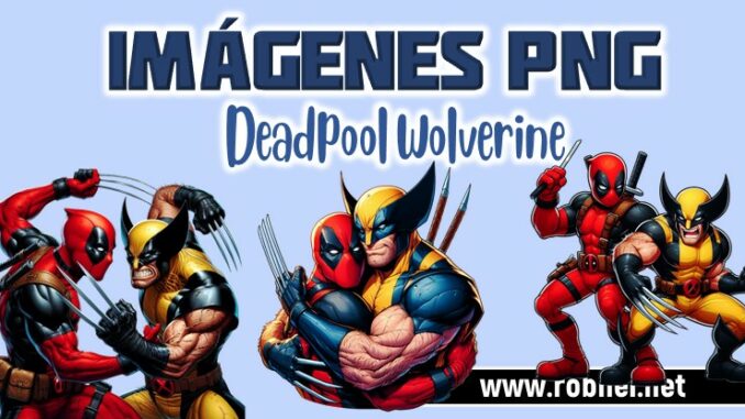 Imagenes de Deadpool Wolverine PNG