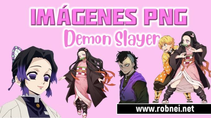 Imagenes de Demon Slayer PNG