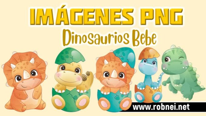 Imagenes de Dinosaurios Bebe PNG