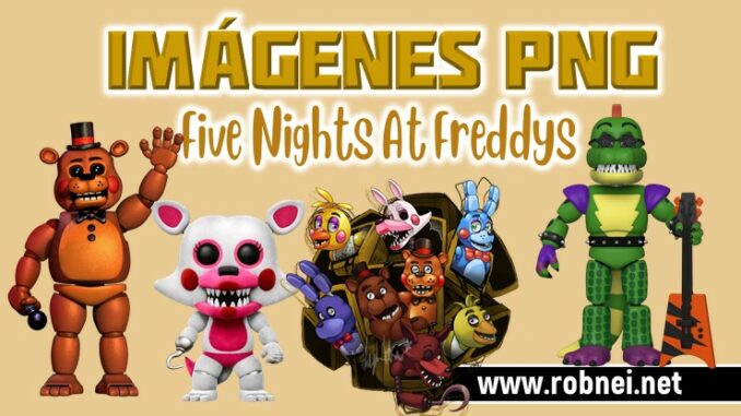 Imagenes de Five Nights at Freddy’ PNG