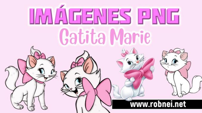 Imagenes de Gatita Marie PNG
