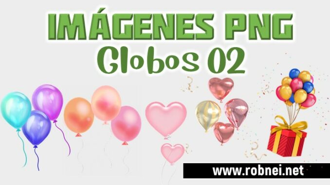 Imagenes de Globos 02 PNG
