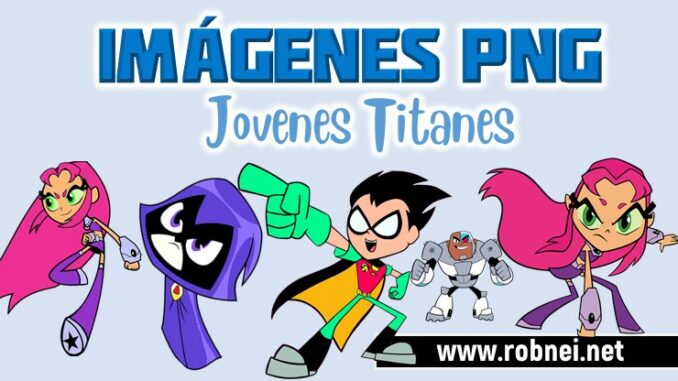 Imagenes de Jovenes Titanes PNG 2