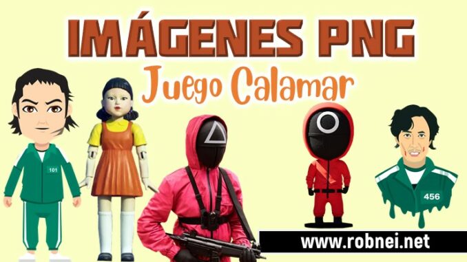 Imagenes de Juego Calamar PNG