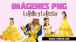 Imagenes de La Bella y La Bestia PNG