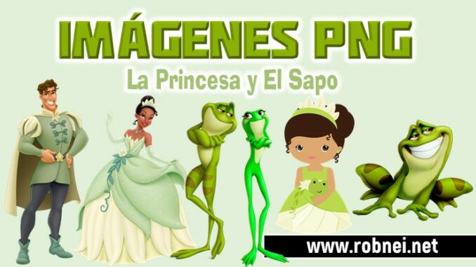 Imagenes de La Princesa y El Sapo PNG