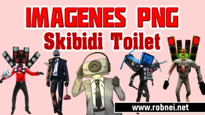 Imagenes de Skibidi Toilet PNG