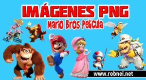 Mario Bros PNG Fondo Transparente – Imágenes de la Pelicula