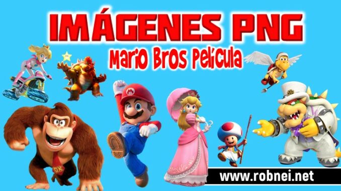 Mario Bros PNG Fondo Transparente - Imágenes de la Pelicula