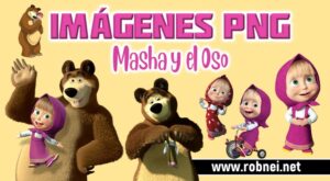 Masha y El Oso PNG Sin Fondo