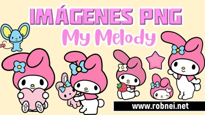 My Melody Fondo Transparente