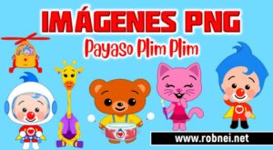 Payaso Plim Plim PNG Personajes