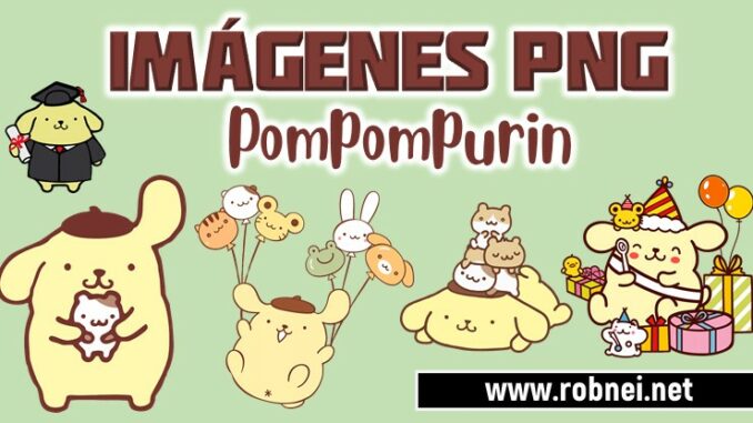 Pompompurin PNG Transparent Background