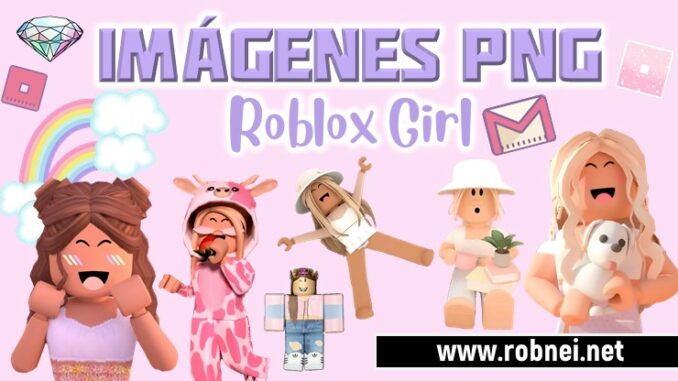 Roblox Girl PNG Chicas Personajes Roblox Niña PNG