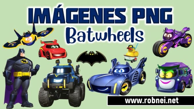 Batwheels Personajes PNG