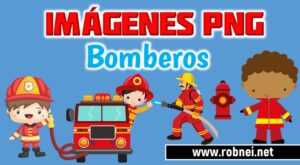 Bomberos Animados PNG