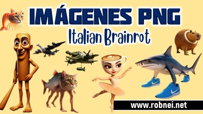 Imágenes Italian Brainrot PNG