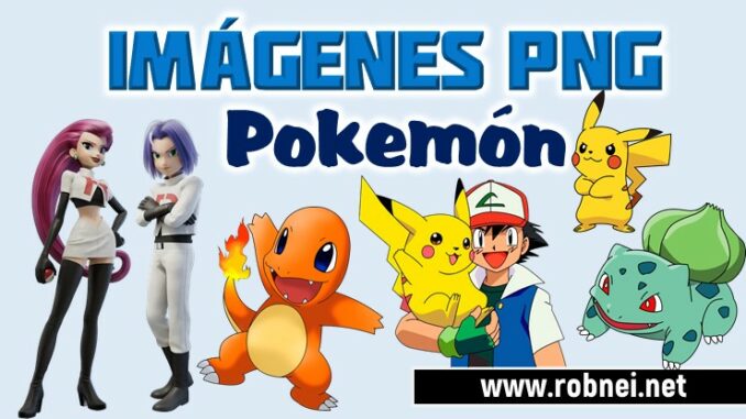 Imagenes de Pokemon Personajes PNG
