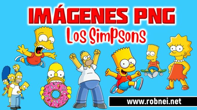 Los Simpson PNG Sin Fondo Imagenes
