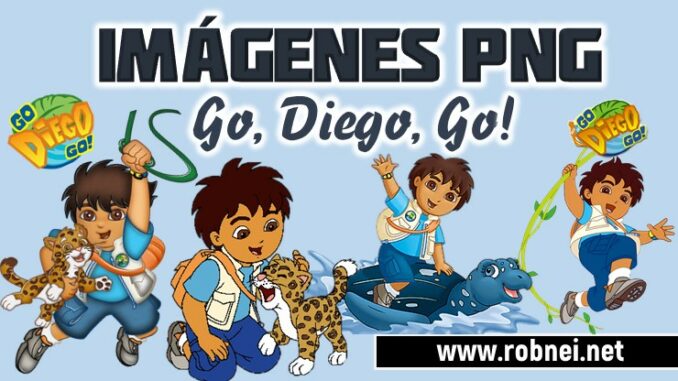 Go Diego Go PNG